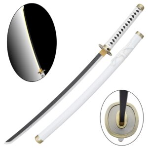 KATANA ORNAMENTALE CON ILLUMINAZIONE LED VERSIONE BAMBOO (ZS512GDWD-LS)