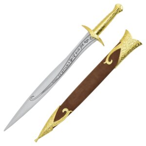 PUGNALE ORNAMENTALE CON LAMA IN BAMBOO (ZS712BR-WD)