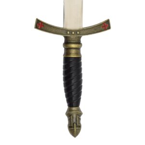 PUGNALE TEMPLARE ORNAMENTALE (ZS212)